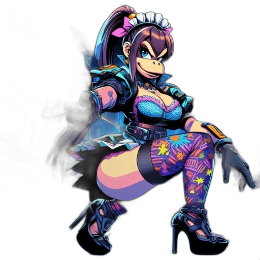 dress, weapon, concept art, fantasy art transparent PNG cut-out