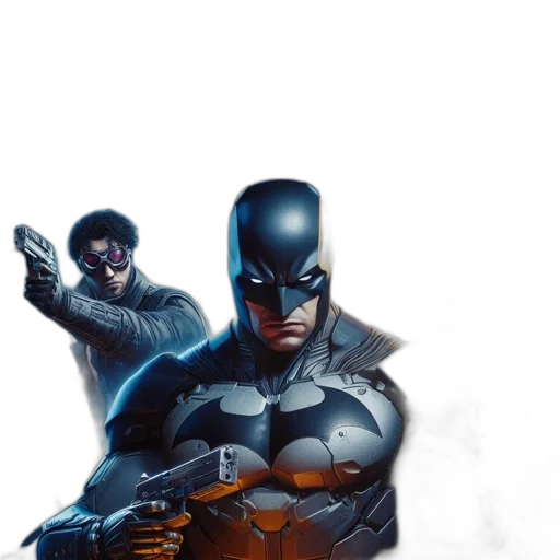 comic book art, concept art, photorealistic, pixel art transparent PNG cut-out