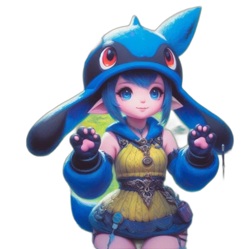 staff, weapon, hat, animal transparent PNG cut-out