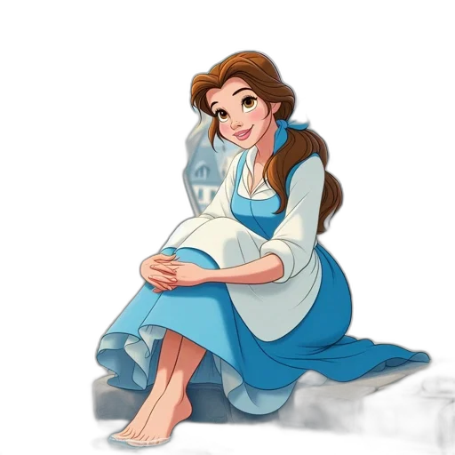 dress, shoes, concept art, cartoon transparent PNG cut-out