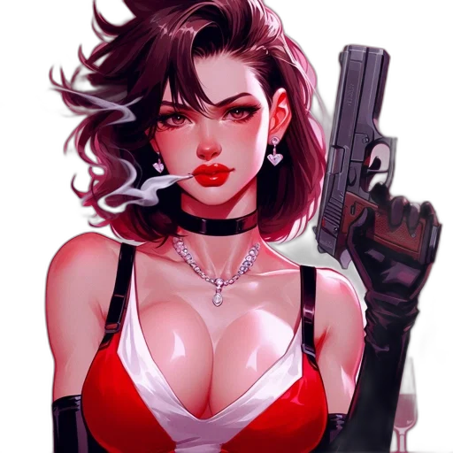 weapon, comic book art, cyberpunk, concept art transparent PNG cut-out