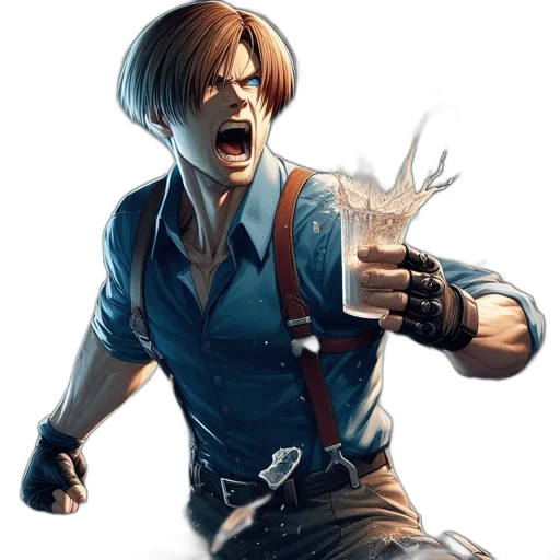 bottle, weapon, concept art, comic book art transparent PNG cut-out