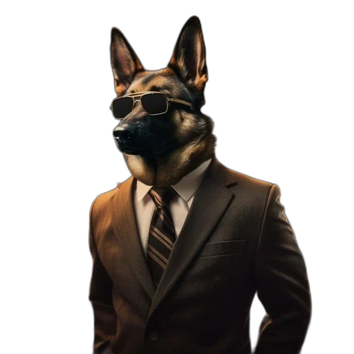 staff, mask, jacket, animal transparent PNG cut-out