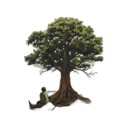 tree, creature, concept art, pixel art transparent PNG cut-out