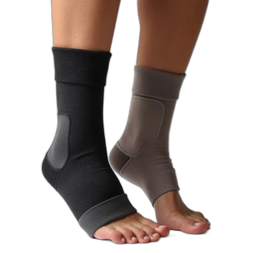 thermo, therapeutic, ankle, support transparent PNG cut-out