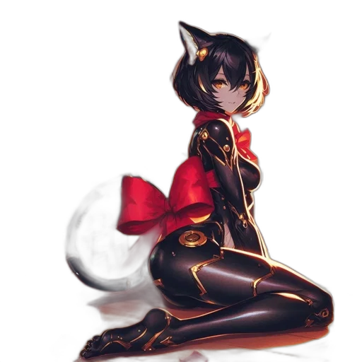 staff, dress, robot, animal transparent PNG cut-out