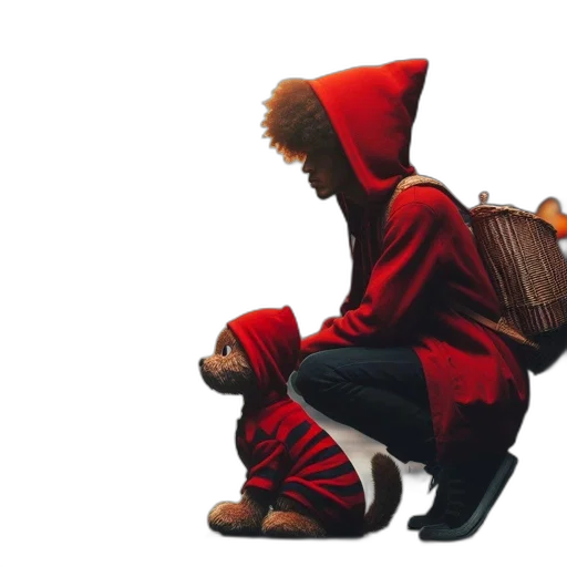 jacket, mask, hat, concept art transparent PNG cut-out