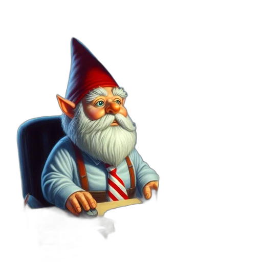 staff, hat, concept art, 3d render transparent PNG cut-out