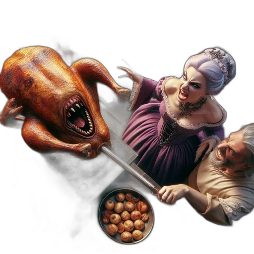 food, concept art, photorealistic, fantasy art transparent PNG cut-out