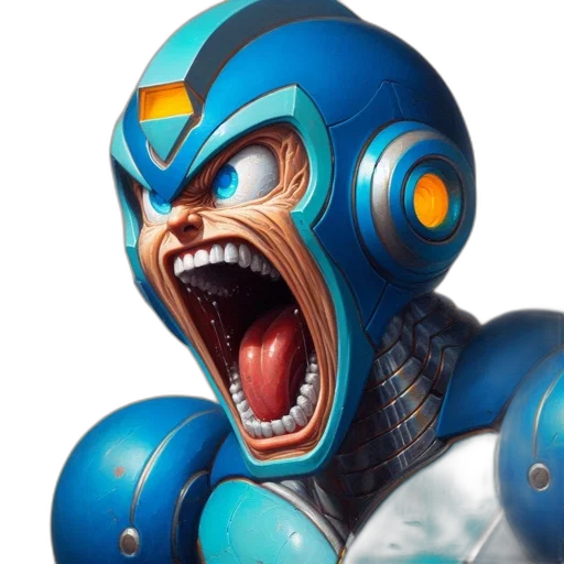 robot, mask, face, creature transparent PNG cut-out