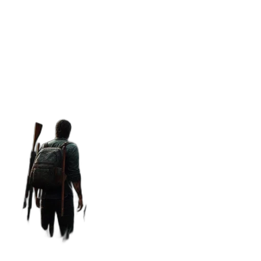 creature, staff, weapon, jacket transparent PNG cut-out