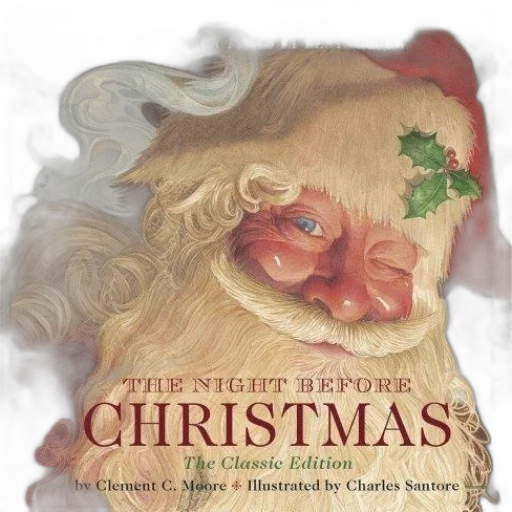 night, before, christmas, book transparent PNG cut-out