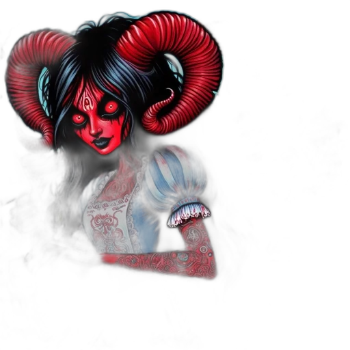 mask, fantasy art, concept art, comic book art transparent PNG cut-out