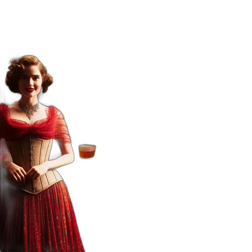 dress, 3d render, concept art, photorealistic transparent PNG cut-out