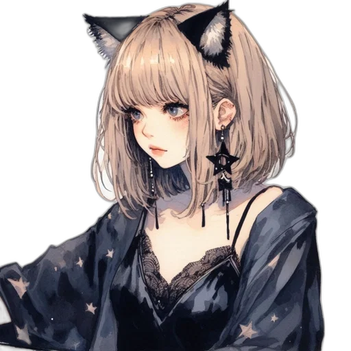 dress, staff, mask, creature transparent PNG cut-out