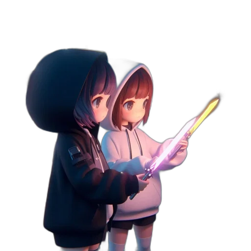 staff, weapon, sword, jacket transparent PNG cut-out