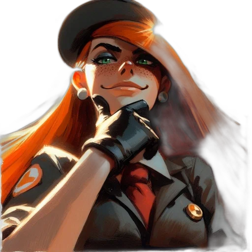 staff, weapon, face, hat transparent PNG cut-out