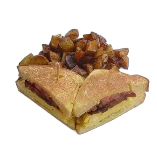 food, crown, photorealistic, sandwich transparent PNG cut-out