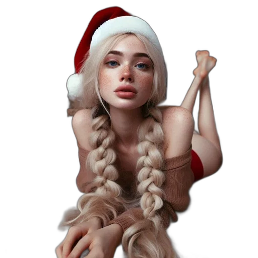 hair, dress, fantasy art, photorealistic transparent PNG cut-out