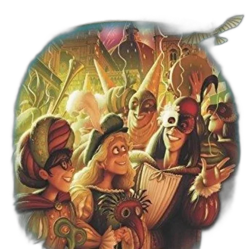 mask, staff, crown, face transparent PNG cut-out