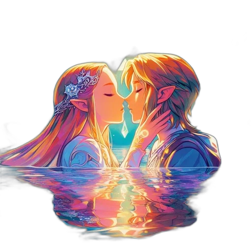 concept art, watercolor, fantasy art, pixel art transparent PNG cut-out