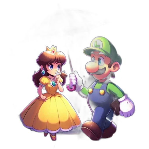 dress, crown, staff, weapon transparent PNG cut-out