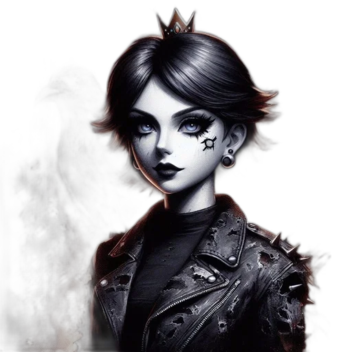 crown, face, mask, staff transparent PNG cut-out