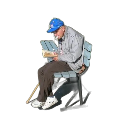 furniture, staff, jacket, hat transparent PNG cut-out