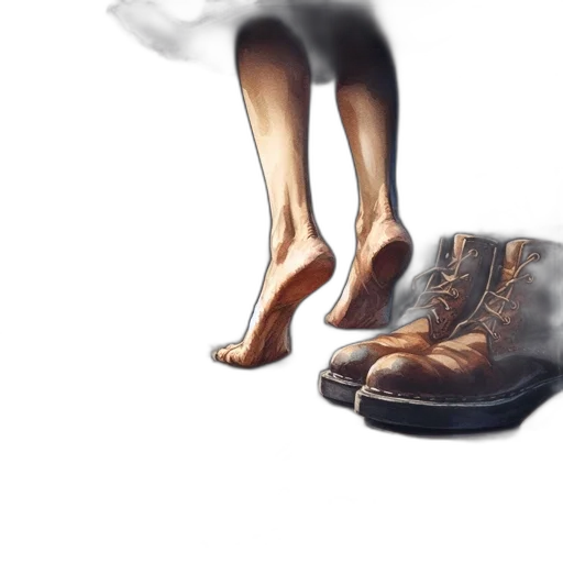 shoes, dress, furniture, concept art transparent PNG cut-out
