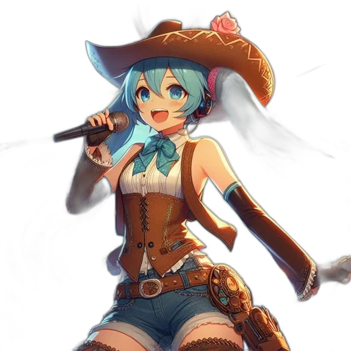 weapon, staff, hat, robot transparent PNG cut-out