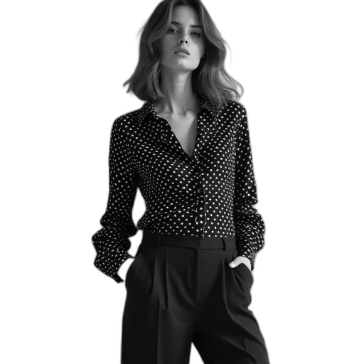 jacket, dress, staff, photorealistic transparent PNG cut-out