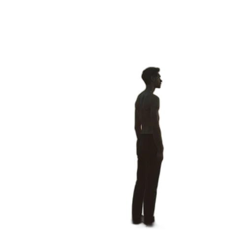 staff, robot, face, jacket transparent PNG cut-out