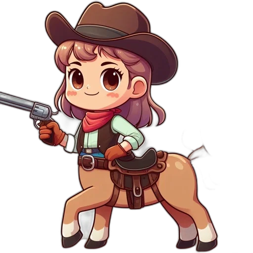 weapon, staff, animal, hat transparent PNG cut-out