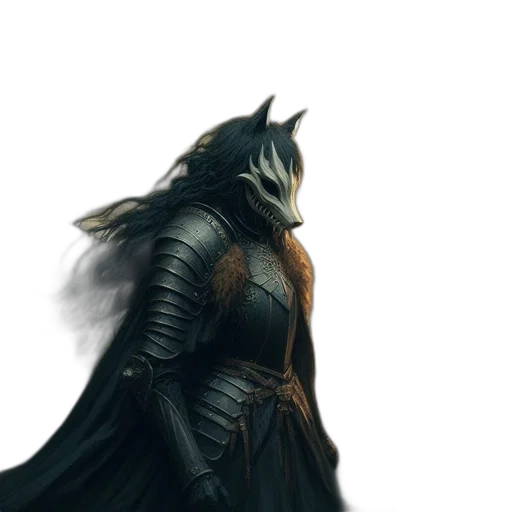 mask, dragon, animal, sword transparent PNG cut-out
