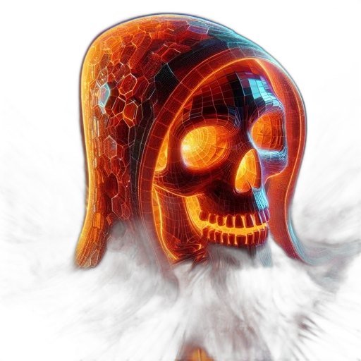 mask, face, robot, creature transparent PNG cut-out