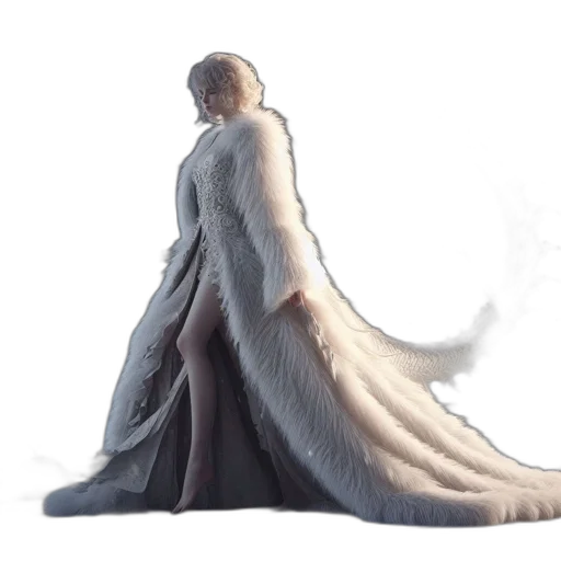 dress, dragon, creature, concept art transparent PNG cut-out