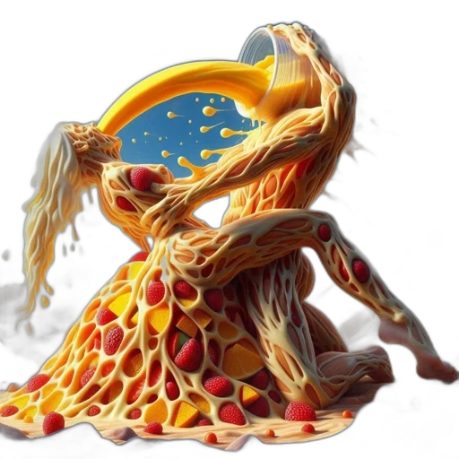 food, dress, dragon, concept art transparent PNG cut-out