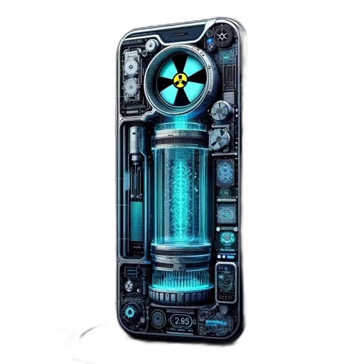robot, weapon, cyberpunk, concept art transparent PNG cut-out
