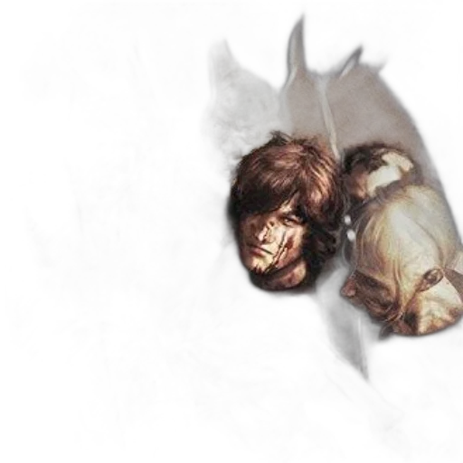 mask, hair, face, creature transparent PNG cut-out