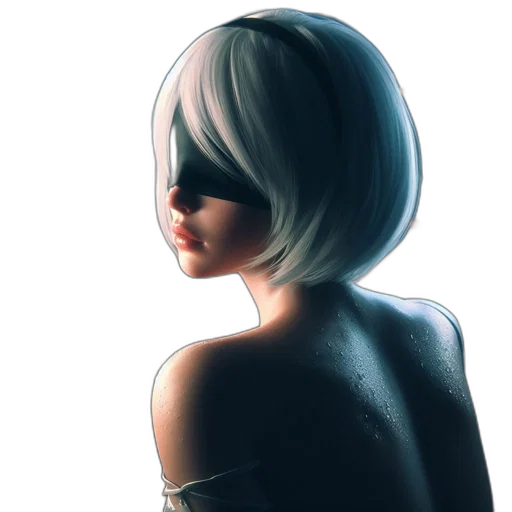mask, face, robot, dress transparent PNG cut-out