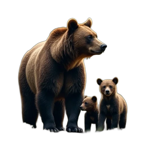 animal, concept art, 3d render, photorealistic transparent PNG cut-out