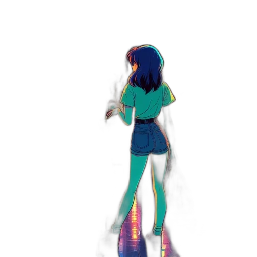 dress, robot, bottle, staff transparent PNG cut-out