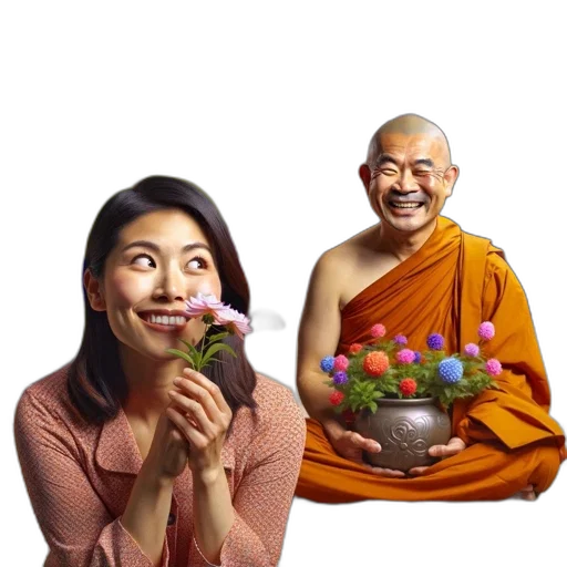 face, staff, food, photorealistic transparent PNG cut-out