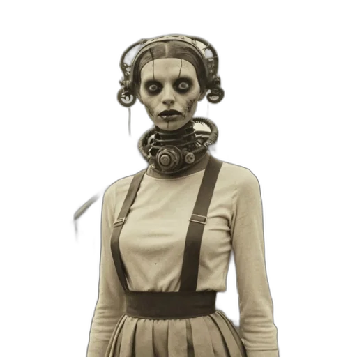 mask, dress, staff, face transparent PNG cut-out