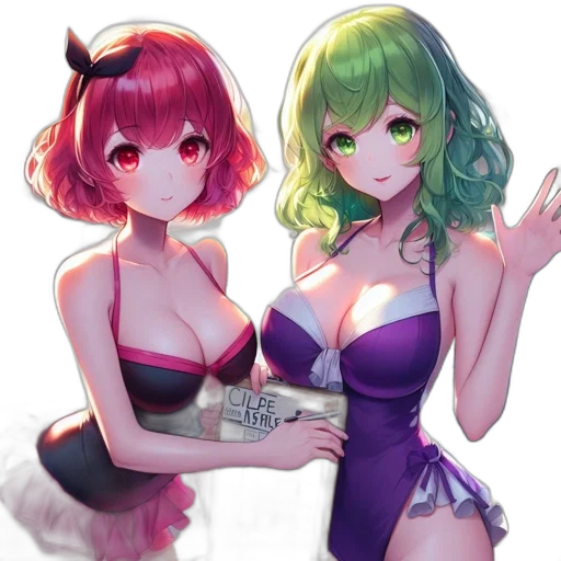 dress, anime, pixel art, fantasy art transparent PNG cut-out