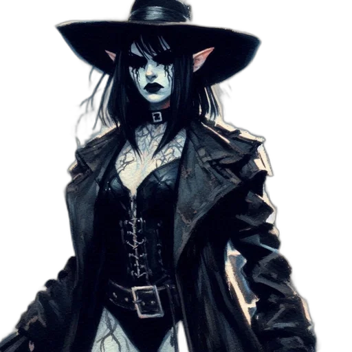 jacket, mask, hat, concept art transparent PNG cut-out