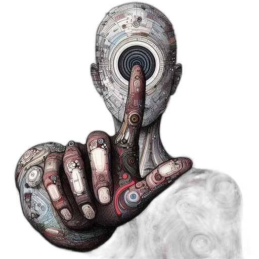mask, robot, face, staff transparent PNG cut-out