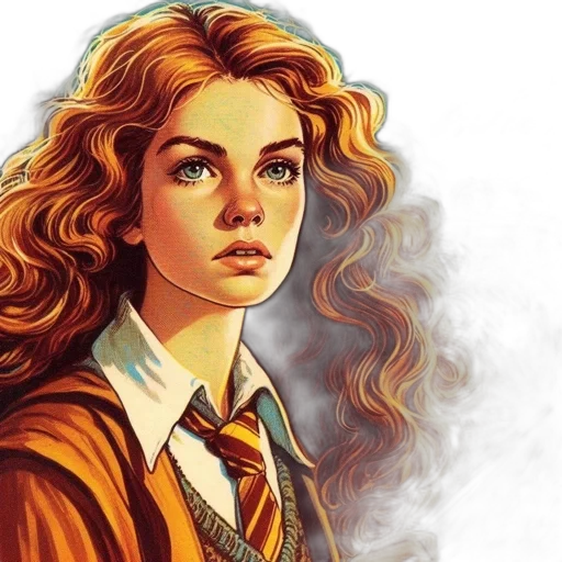 hair, face, comic book art, fantasy art transparent PNG cut-out
