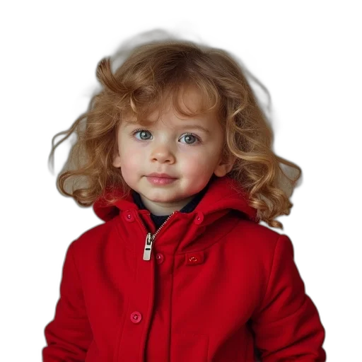jacket, face, hair, dress transparent PNG cut-out