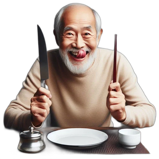 food, weapon, staff, face transparent PNG cut-out